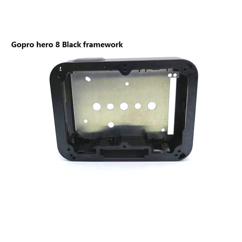 Cubierta de batería para GoPro Hero 4, 5, 6, 7, 8, 9, marco negro, accesorios originales, Marco, Panel de placa frontal/funda/caja de protección: Gopro 8 framework