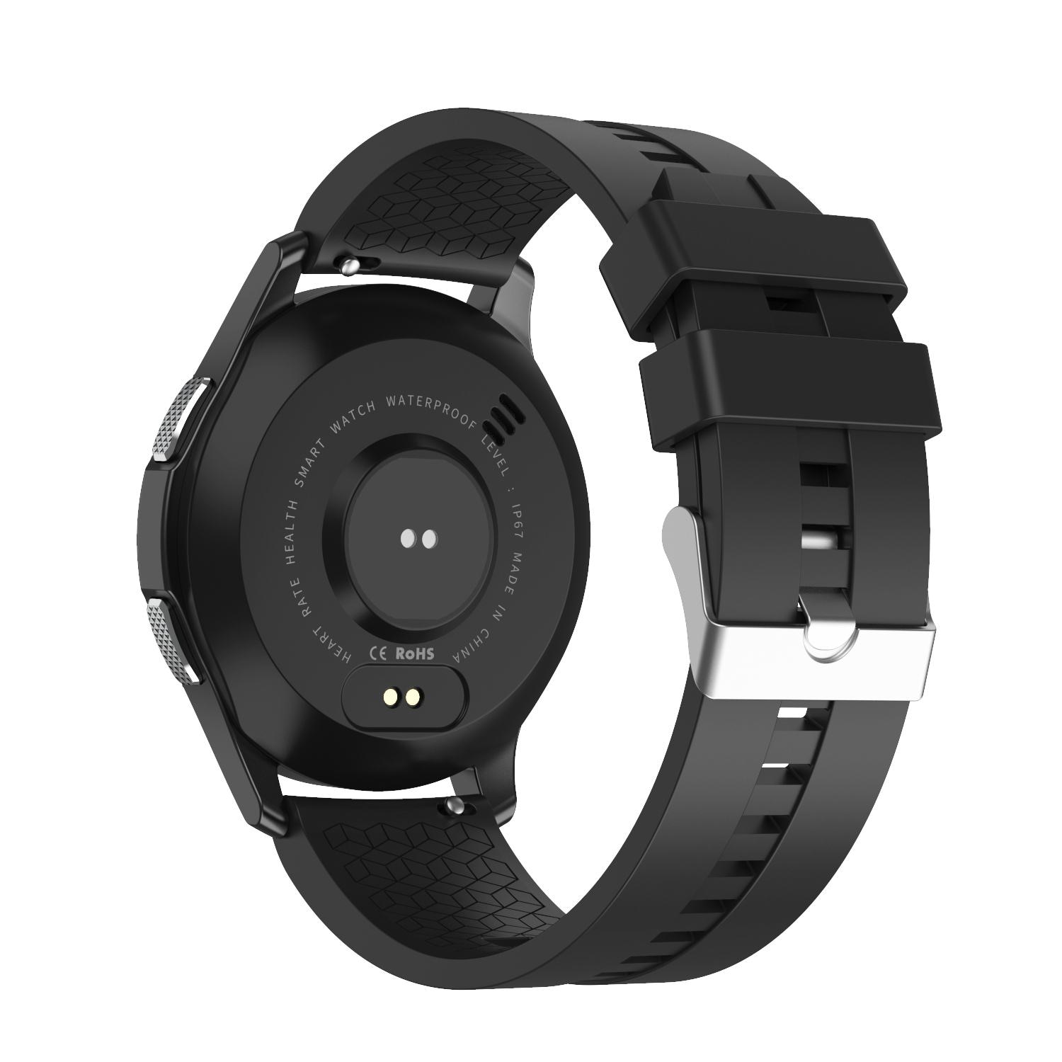 Bakeey W68 Smartwatch - Full Touch 320x320px Display, Herzfrequenz- & BP-Monitor, Bluetooth Anrufe, Schlaf-Tracker