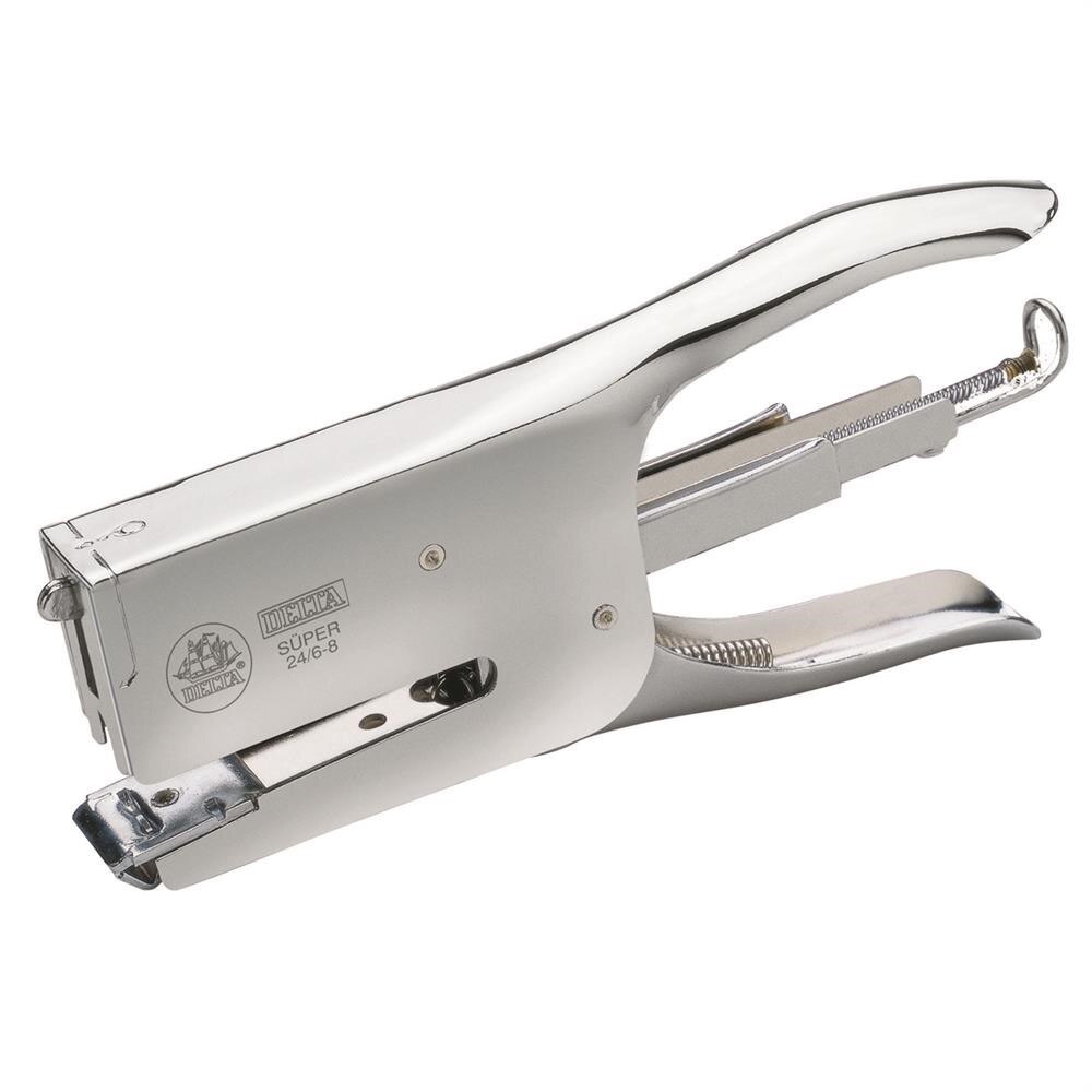 Cucitrice meccanica a pinza in acciaio delta 24/6-8, 26/6-8