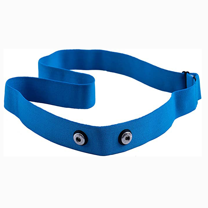 Correa suave de repuesto para Monitor de ritmo cardíaco, banda ajustable Compatible con Wahoo Tickr Polar H7 H9 H10 Garmin Coospo XOSS, 1 ud.: Azul