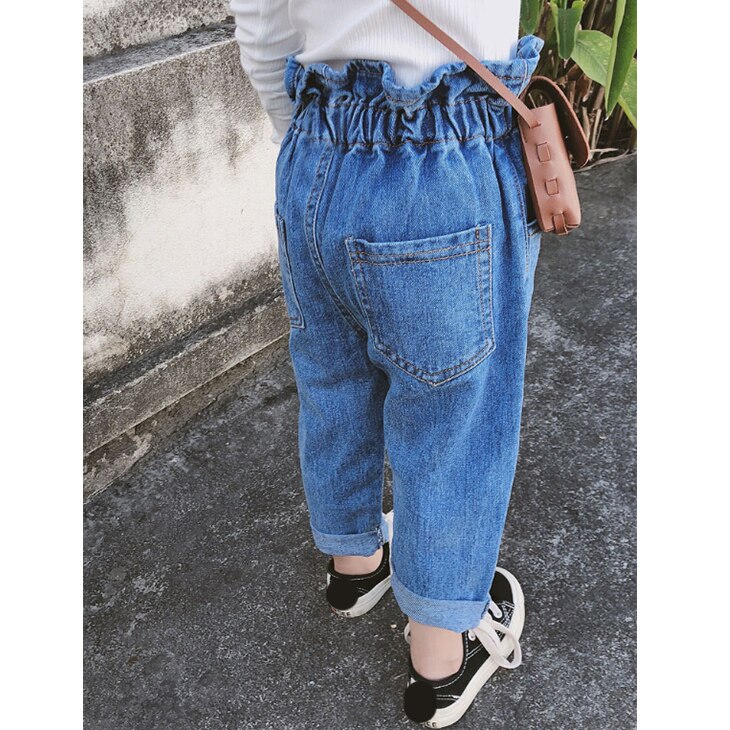 Jenter jeans til låve høst vårbukser klær låve jeans jente bukser denim