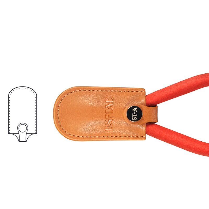 DSPIAE ST-A Single Blade Nipper 3.0 Hand Tools Pliers Multifunctional Bent Non-Scale Long Nose For Electrical Parts Red
