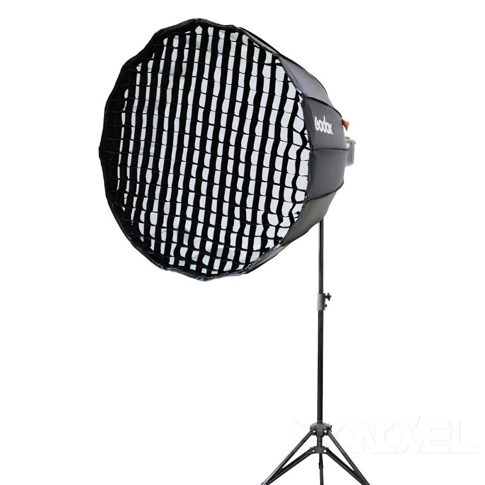 Godox – boîte à lumière en nid d'abeille, grille 90CM pour Godox P90L P90H, boîte à lumière parabolique Nicefoto 90cm