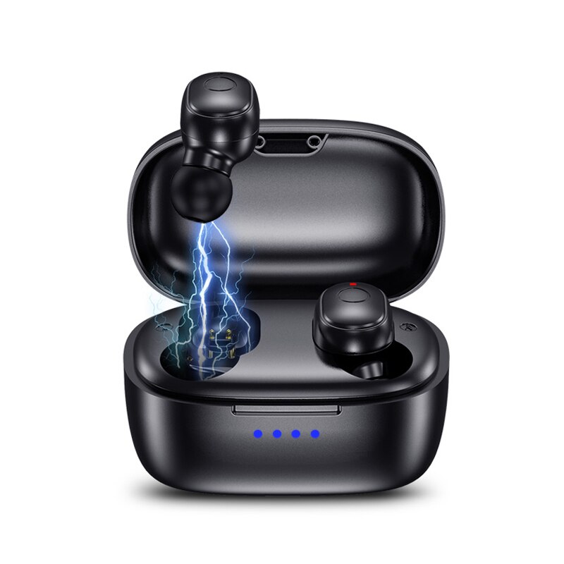 Bluetooth-kopfhörer mit 5.0 ohrhörern, 500- mah-ladebox 9d stereo-touch-sport-ohrhörer mit mikrofon
