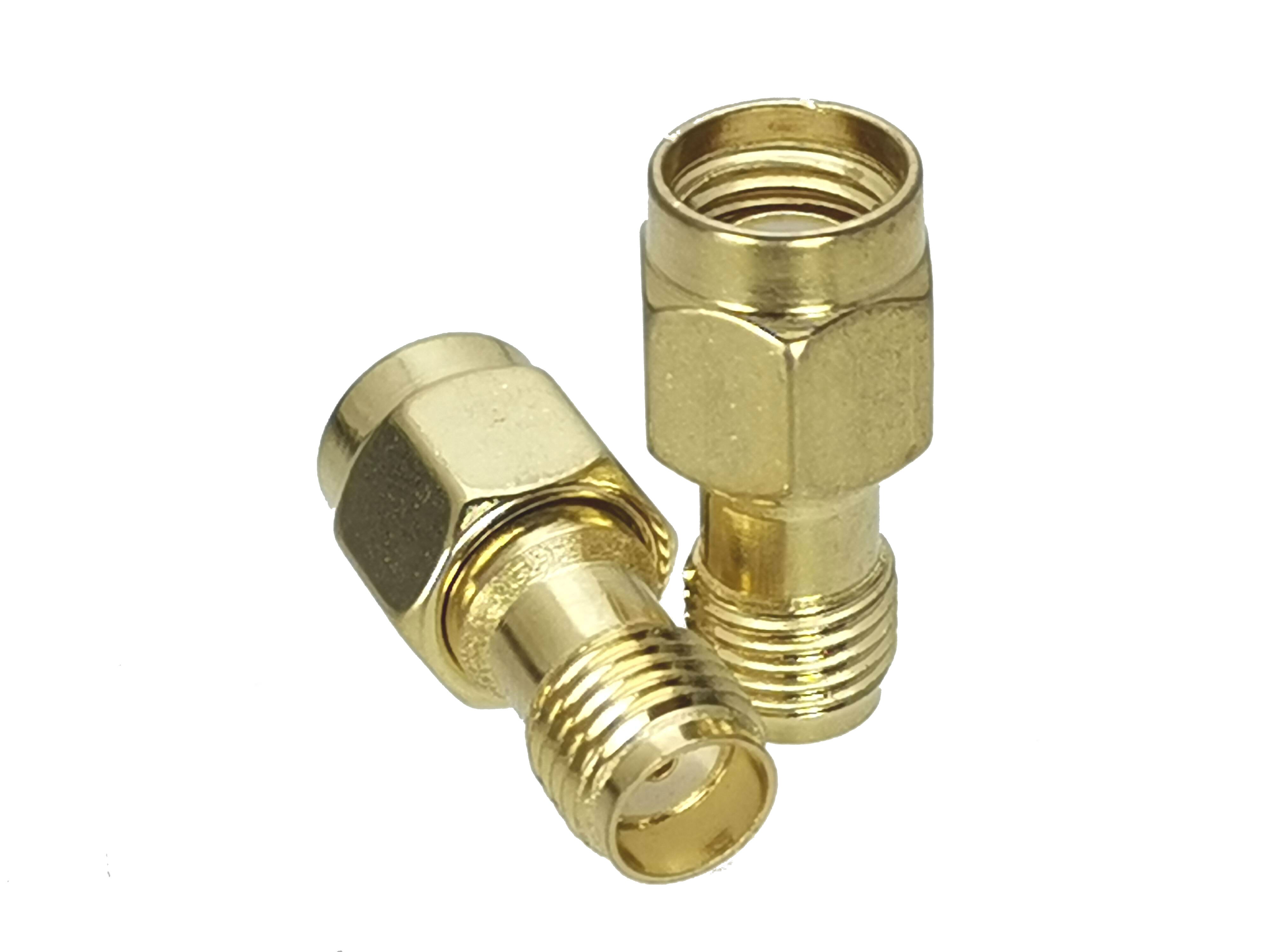 SMA/RP-SMA til MMCX/MCX/CRC9/TS9 - Koaksial Adapter: Type 16-1 stk