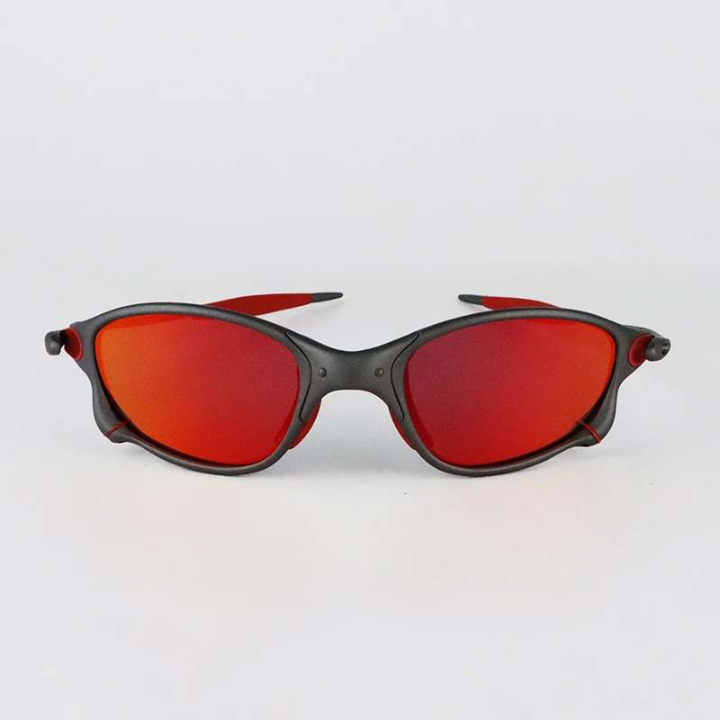 Metallpolariserade solglasögon med polariserade linser, solglasögon för män/kvinnor, ridning, bilkörning, fiskesolglasögon: Blå