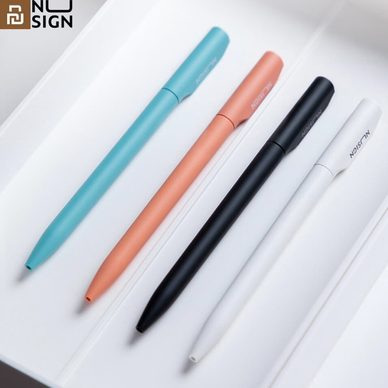 Youpin Nusign Pen Met Zwart 0.5 Mm Refill Neutrale Pen Kleurrijke Pennen Met Zwarte Refill Draaischakelaar Glad Schrijven