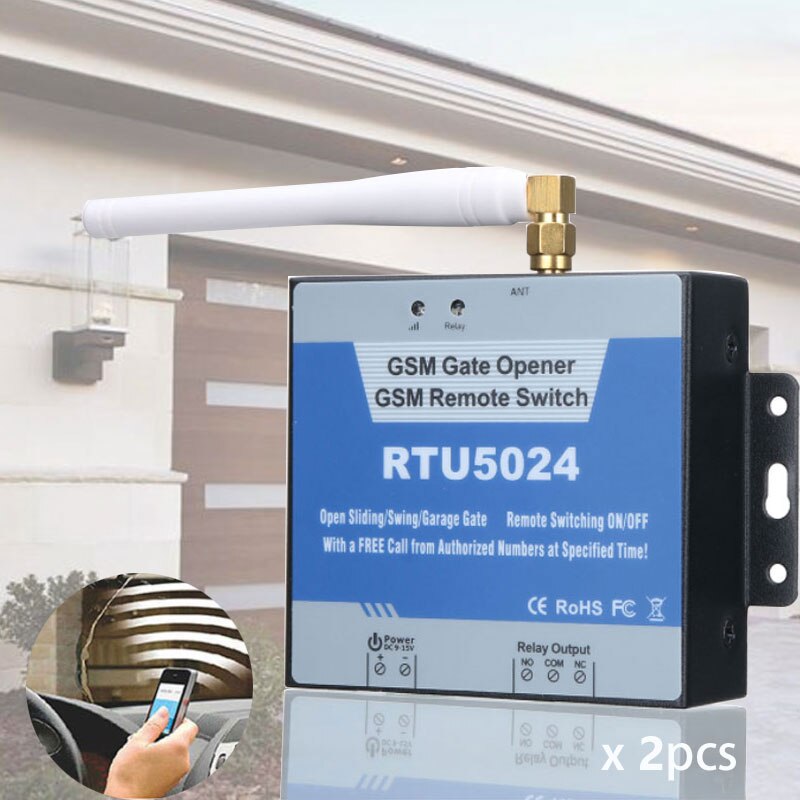 Gsm RTU5024 Gate Opener Gratis Telefoontje Afstand... Grandado