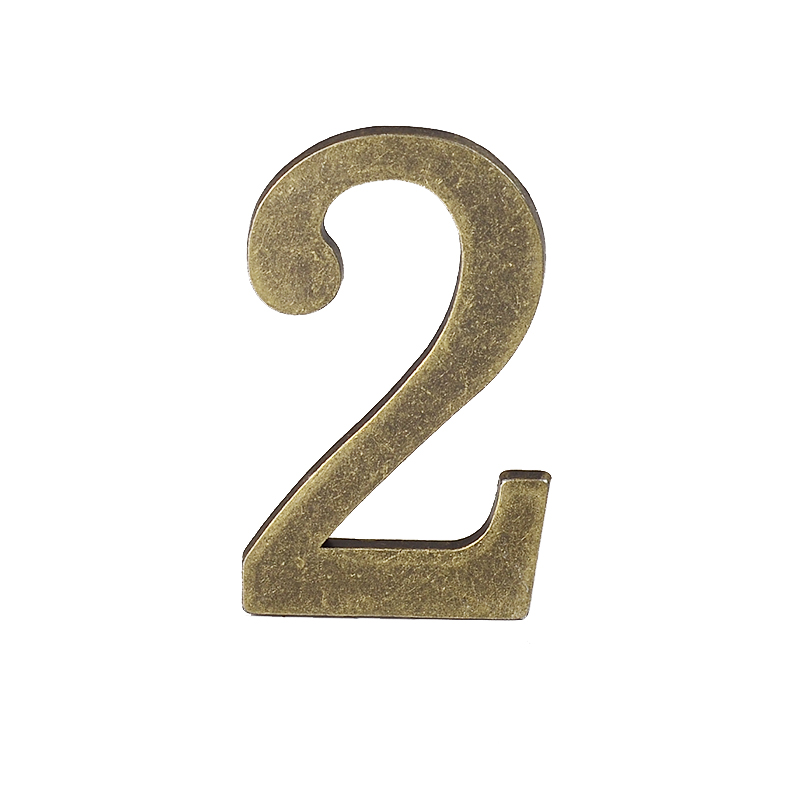 Huisnummer plaques 1 STKS Metalen Huisnummer Met Magneet 10 * 6cm