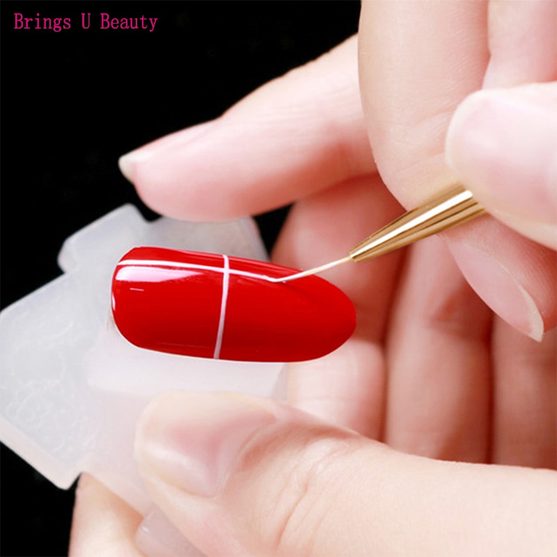 3pcs Nail Art Drawing Striping Liner Pen Brush DIY Painting Flower Drawing Lines Set Manicure Nails Home Use