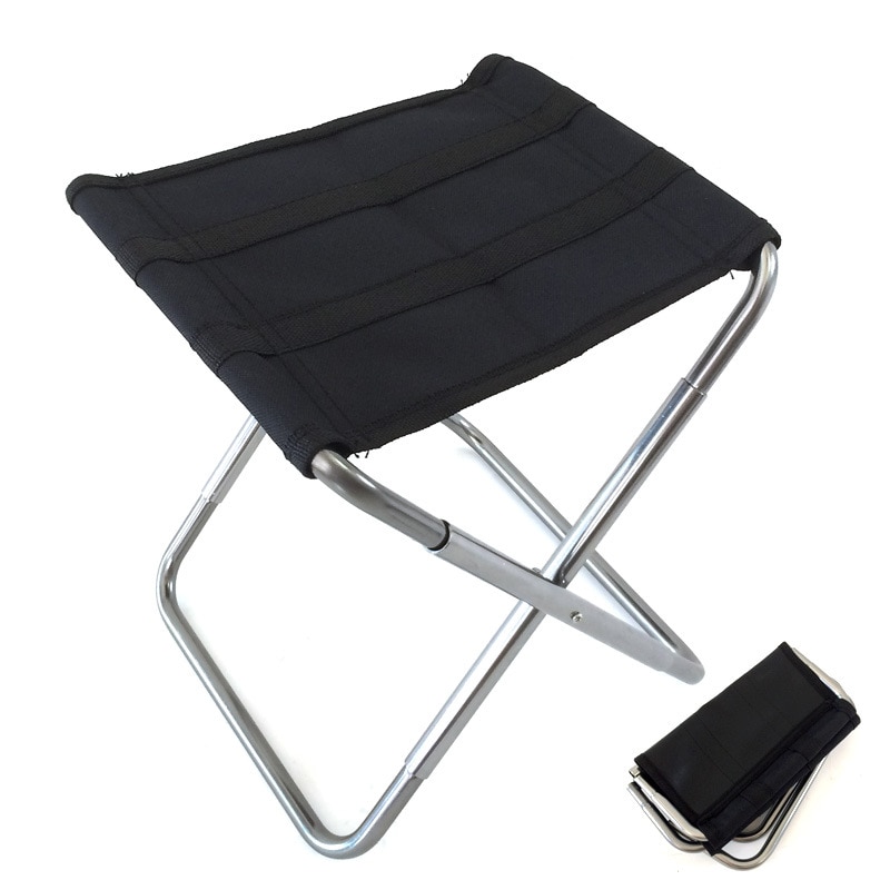 Superharde, zware outdoor kampeerstoel, reisstoel, ultralichte opvouwbare stoel, draagbare strandstoel, picknickstoel, visgerei, stoel