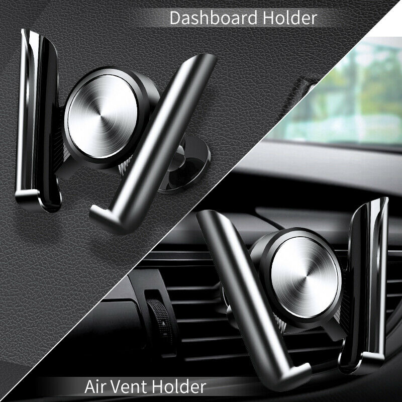 Luchtrooster telefoon autohouder dashboard telefoonstandaard montage automatische vergrendeling universele autobeugel ondersteuning voor iphone samsung xiaomi