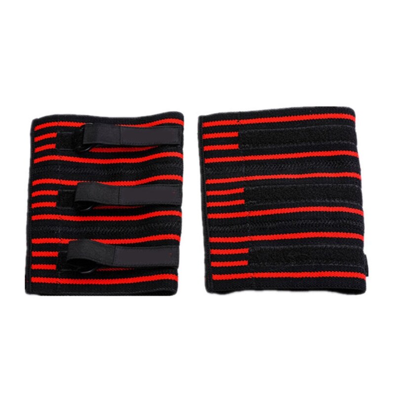 Occlusion Training Elastic Bands Bench Press Sectioned Elbow Support Belt Strong Quick-Release Arms Legs Muscle