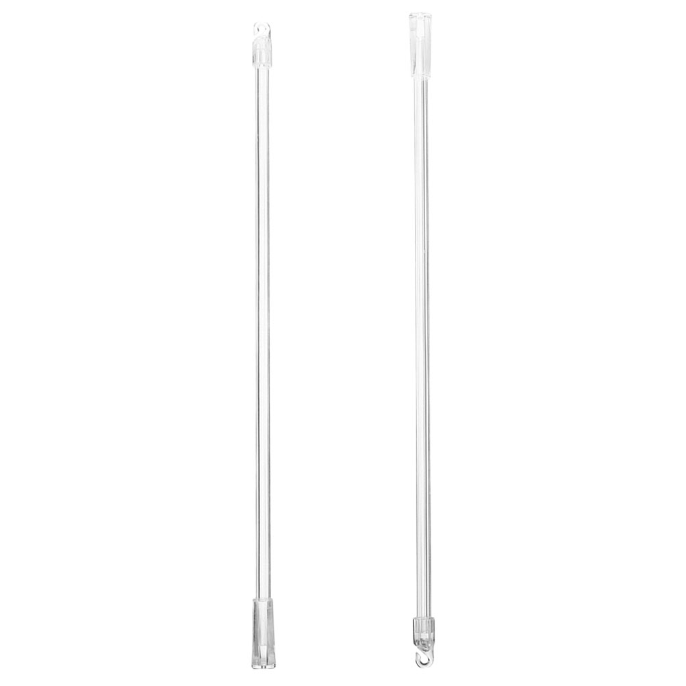 2 Stück Jalousie Rotors tab Vorhang ziehen Jalousien Stabs tange pp Vorhangs tangen für Vorhänge Zauberstäbe Vorhänge