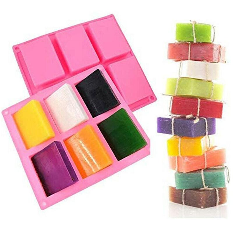 HASTHIP Silicone Mold for Baking and DIY Desserts with 6 Cavities 6.7x7.5cm Spiral Design main image 1