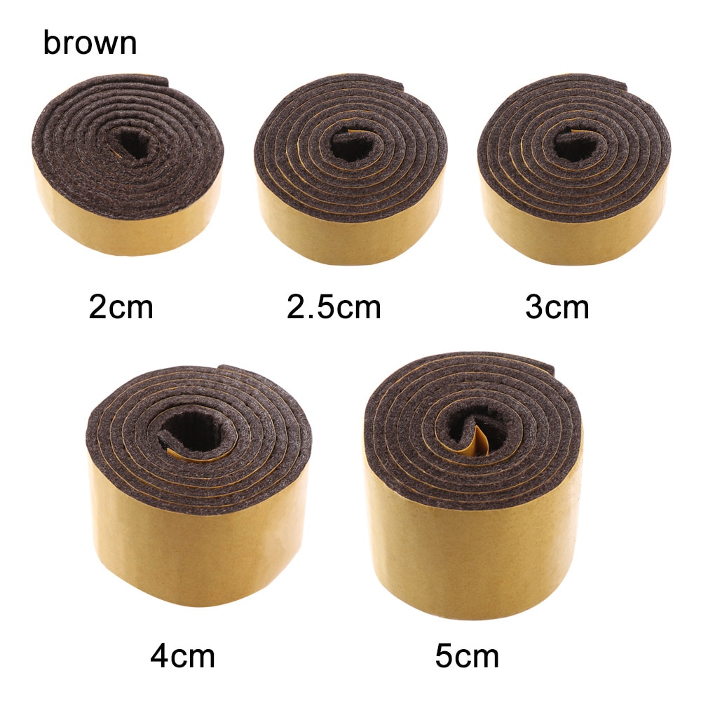 1Roll 100cm Self-Adhesive Anti-slip Mat Felt Furniture Leg Pad Floor Protector Wear-resisting Table Chair Leg Bumper Sticker Pad