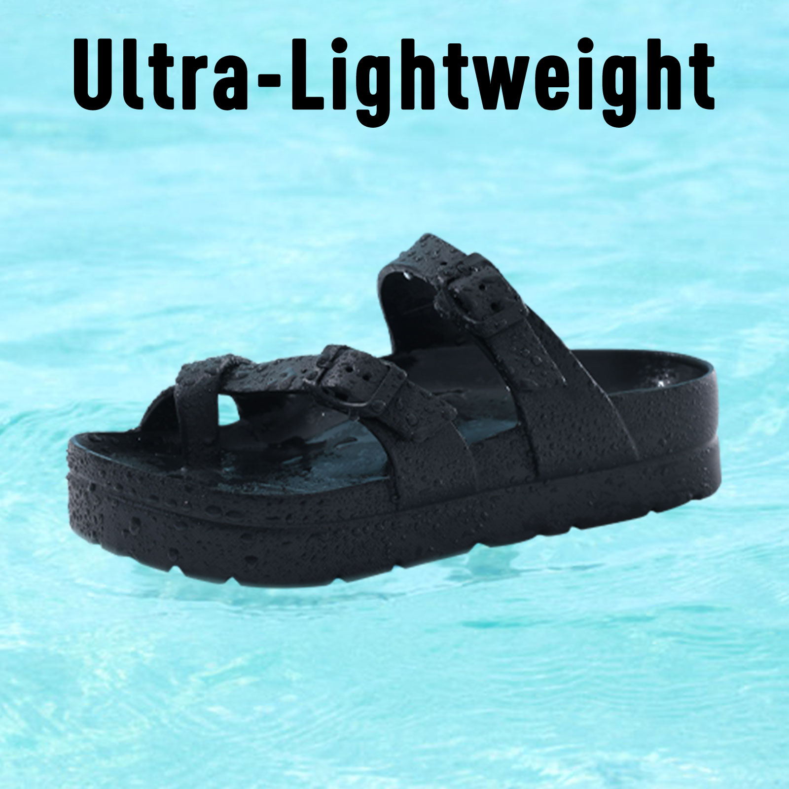 Litfun Vrouwen Klompen Sandalen Plateenslippers Vrouwen Outdoor Strandslippers Met Steunboog Eva Binnenzool Huisschoenen