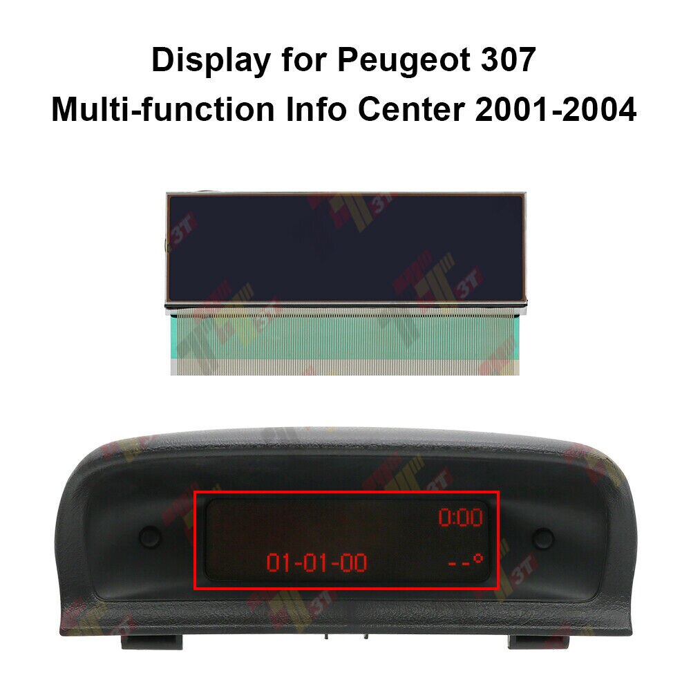 Dashboard LCD Display For Peugeot 307 And 206 Mult Grandado dashboard-lcd-display-for-peugeot-307-and-206-mult-grandado