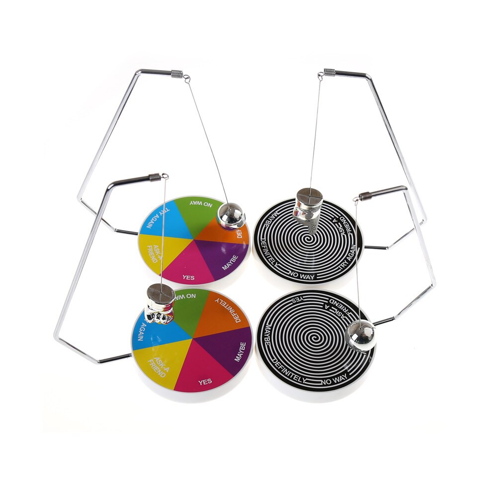 Pendulum Dynamic funny Magnetic Swinging Pendulum Game Decision Maker ball Desk Toy Decor Fate Desk Toys