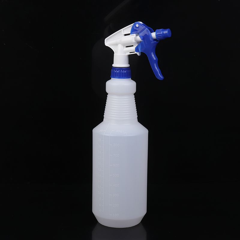 1PC Transparent Multipurpose Gardening Supplies 500ML/750ML/1000ML Empty Container Portable Spray Bottle Refillable Atomizer: plum