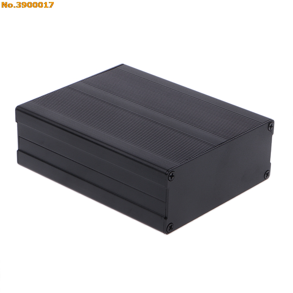 Scatola di alluminio Elettronica FAI DA TE Progetto Nero Custodia Dello Strumento 120x97x40mm Nuovo