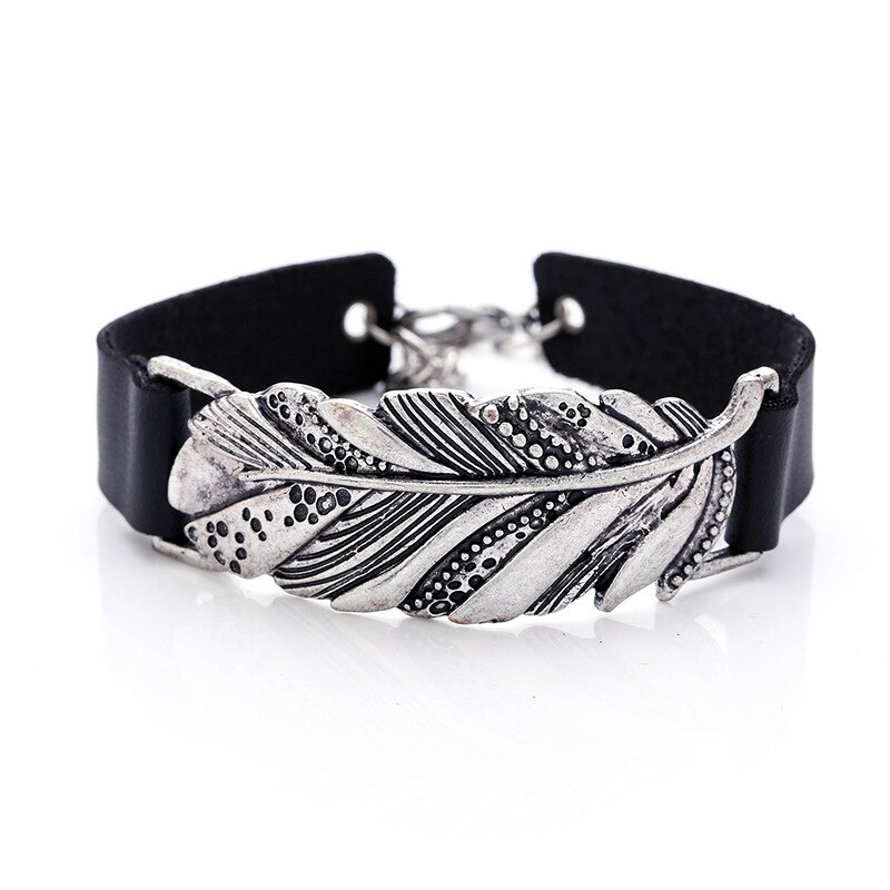 Leder Armbänder für Frauen Kreative blatt drei-dimensional Armbinde Charme Armbinde Weiblichen Schmuck: Ursprünglich Titel