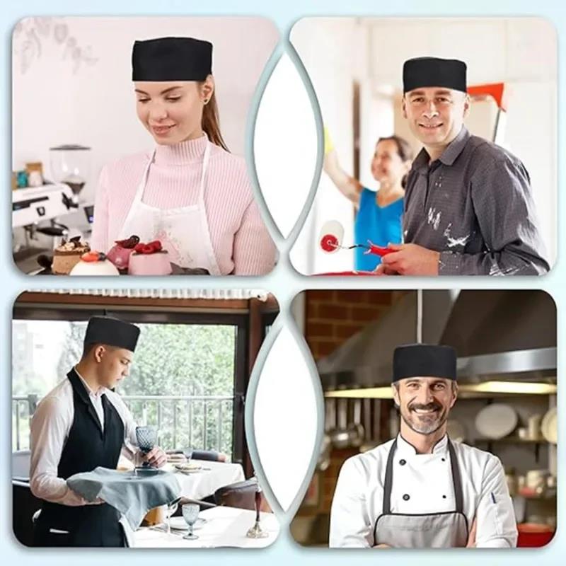 Koch Mütze Küche Hüte Gastronomie Küche Koch Hütte Bäckerei Cafe Kellner Arbeits kappen