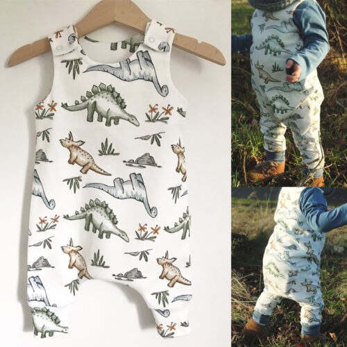 Baby Jongen Meisje Dinosaurus Romper