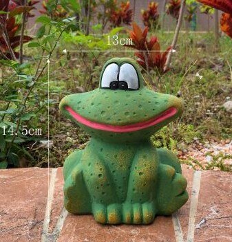 Rolnik człowiek żaba rzeźby ogrodowe roślina doniczkowa dekoracyjne rzeźby kreskówka żaba doniczka dekoracje ceramiczne ogrodnicze wystrój: E