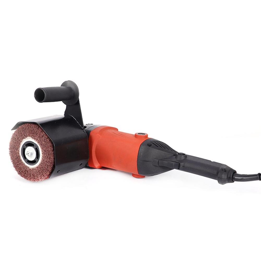 Angle Grinder Attachment Burnishing Wheel Handle Angle Grinder Burnishing Polishing Machine Set Metal Steel Wood Sander