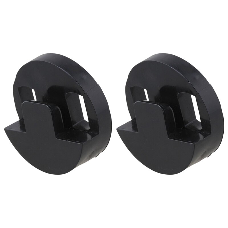 2 Stuks Professionele Cello Zwart Ronde Dubbele Gat Mute Rubber Ronde Tourte Stijl Cello Mute: Default Title