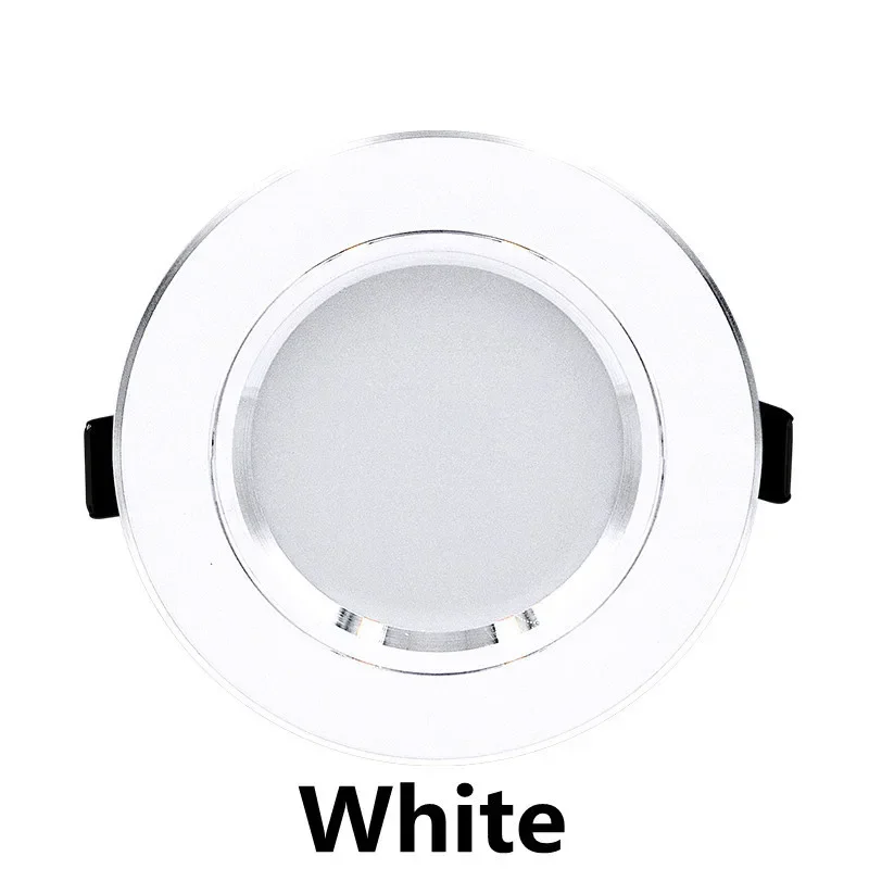 Led Downlights 5W 9W 12W Led Plafondlamp 15W 18W Verzonken Licht Ronde Led-paneel Licht 220V Led Spot Light Binnenverlichting: Blauw / 25w / Black