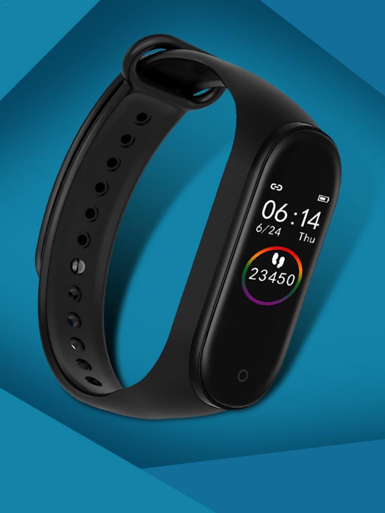 M4 Smart Band Polsbandjes Fitness Tracker Gezondheid Hartslag Bloeddruk Bluetooth Sport Armband Smartband