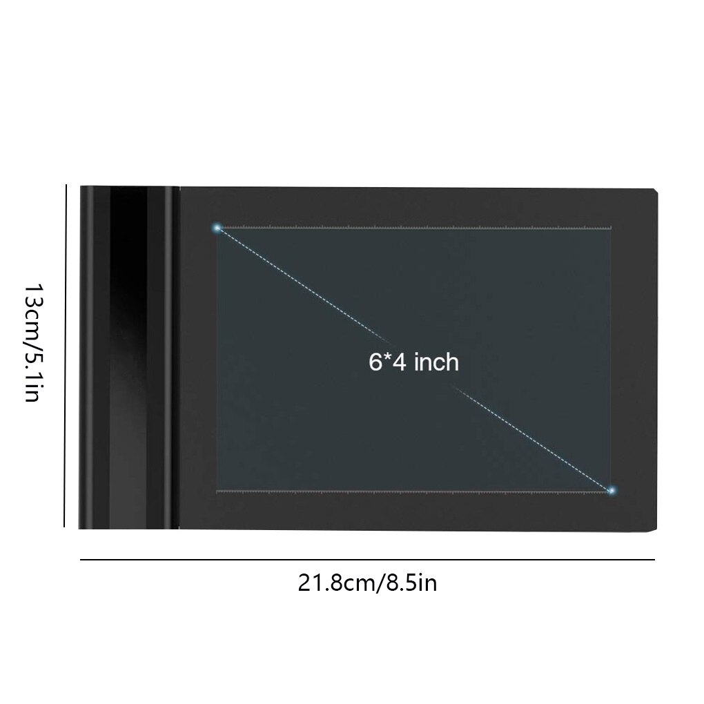 VEIKK S640 Graphic Pen tablet 6 x 4 inch Ultra Thin OSU Digital Drawing Tablet with Passive Pen 8192 Levels Pressure Black
