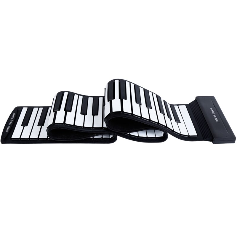 -88 Toetsen Roll Up Piano Opgewaardeerd Portable Oplaadbare Elektronische Hand Roll Piano Draagbare Elektronische Hand Roll Piano