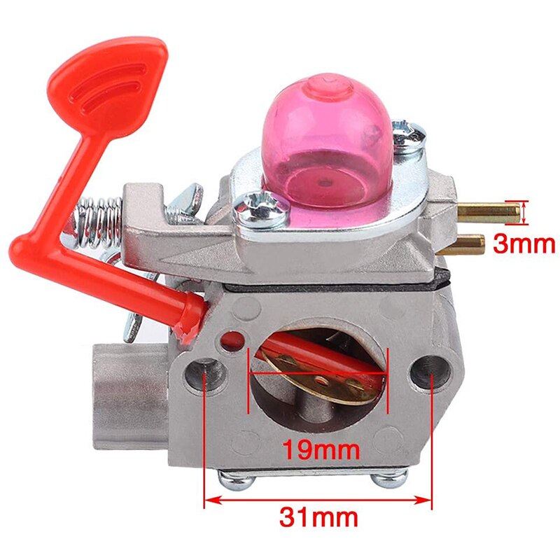 545081855 Carburetor for Poulan Pro BVM200C P200C for Husqvarna GBV325 P325 Craftsman 25Cc Blower for Walbro WT-875A