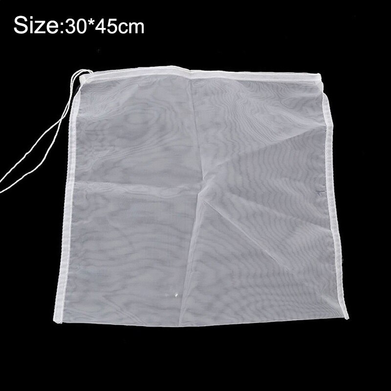 Filet filtrant en Nylon de alimentaire, 100 pièces, filtre de Filtration pour thé, lait, café, huile, maille, sacs en tissu de cuisine, outil en maille: XL