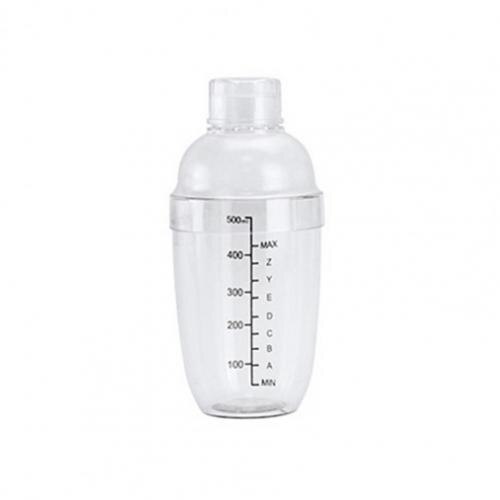 Durable Wine Shaker Good Seal Performance Cocktail Mixers Food Grade Manual Bartender Party Drink Mixer: 500ml