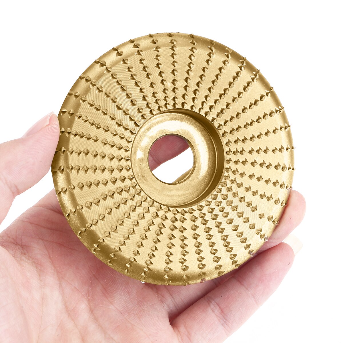 Wood Grinding Wheel Angle Grinder Disc Wood Carving Sanding Abrasive Tool For Angle Tungsten Carbide Coating Bore Shaping 16mm