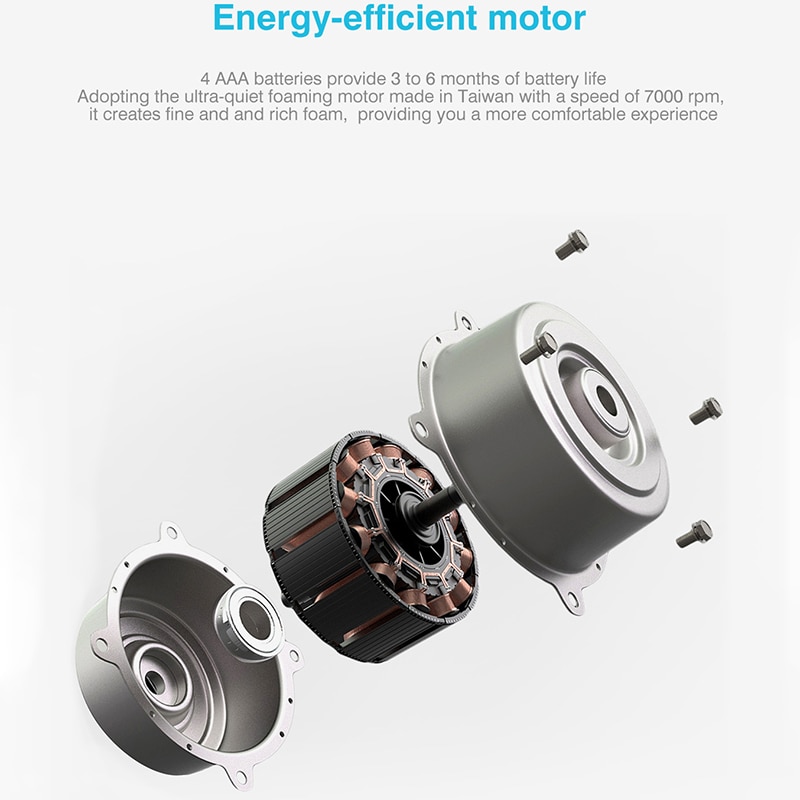 Soap Dispenser, Automatic Foaming Soap Dispenser Touchless Battery Operated Adjustable Soap Dispenser Volume Control Switch for