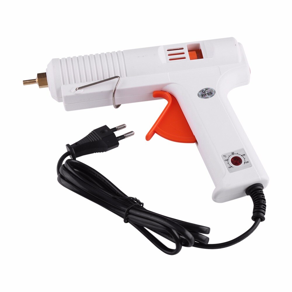 120 W Hot Melt Pistola de Cola Cola Enxerto de Temperatura de Calor Elétrico arma Fit 11mm Bastões de Cola Ferramentas de Reparo Plug AC UE 100-240 V