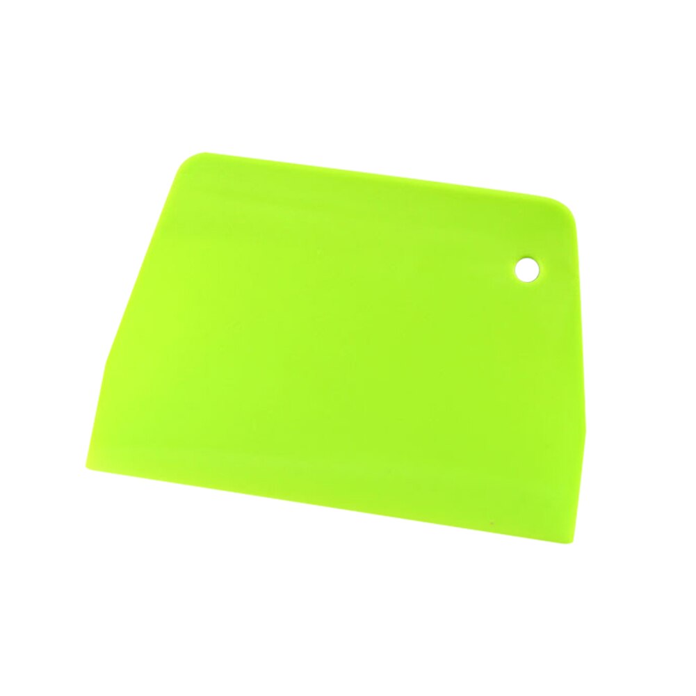 Plastic Scraper Cake Cutter Cream Dough Bench Spreader Cutter Kitchen Tools Home QJS Shop: PP Scraper 13x9.5cm