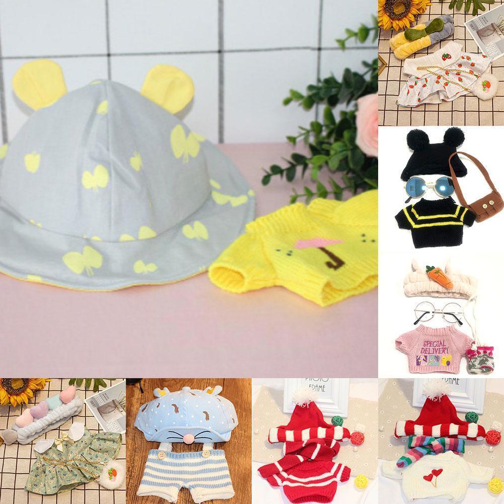 Muñeco de peluche de pato Lalafanfan para niñas, muñeco de felpa suave de 30CM, traje de ropa, de cumpleaños