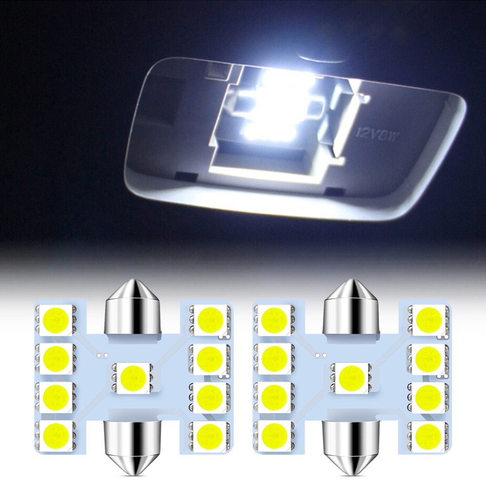 Car Interior Lights 31mm LED Reading Light for fiat punto abarth 500 stilo ducato palio bravo