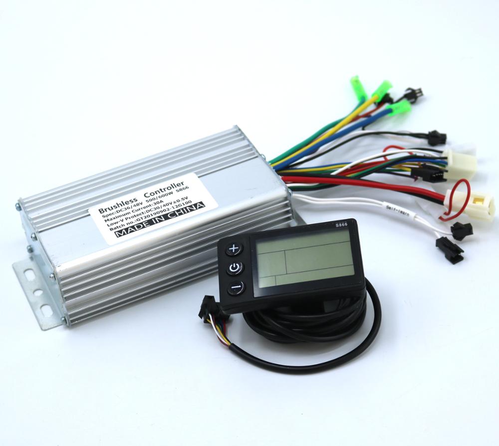 Schermo LCD Per Bicicletta Elettrica – Display 24V 36V 48V 60V 5 Pin, Contatore Con Connettore Impermeabile Per E-bike