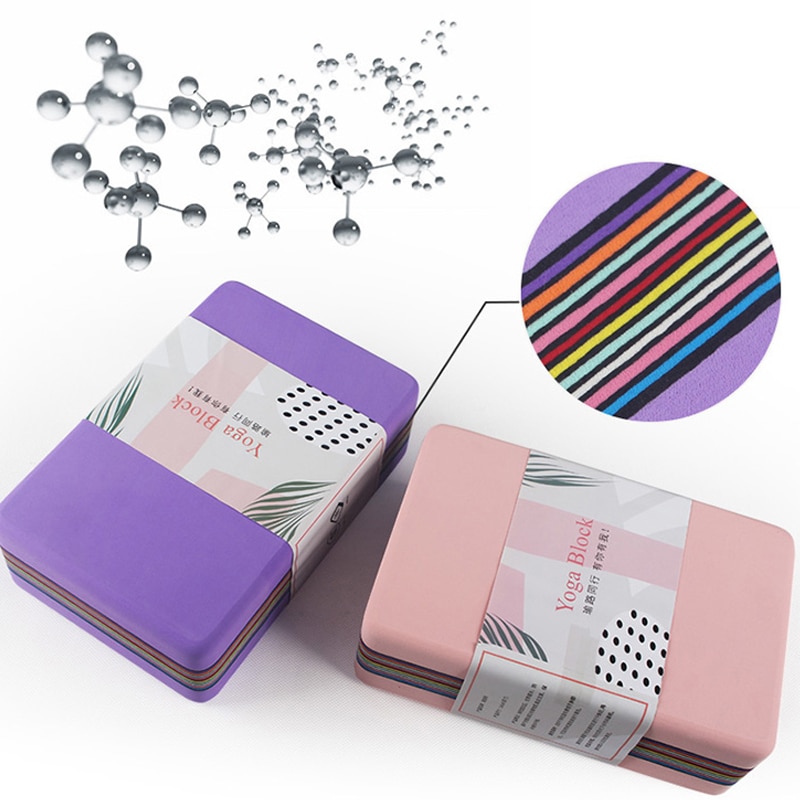 Yoga Block Set Blok EVA Foam Brick Sport Tools Alo Pillow Cork Bloque Roller Pilates Equipment Gym Fitness Accessories Blocos