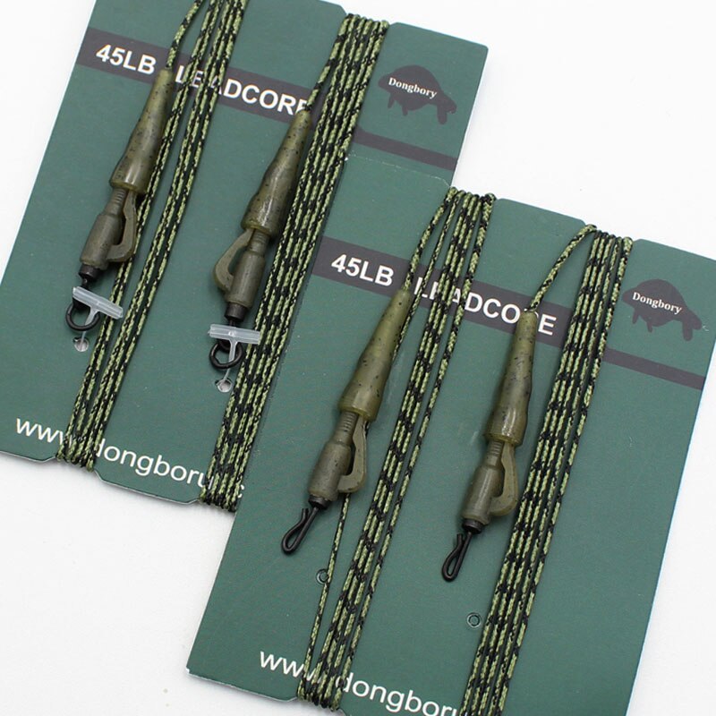 Carp Fishing Lead core Line Leader Leadcore for Carp Chod Hair Rigs Fishing Tackle Line Making Sinking Braided Line Accessories