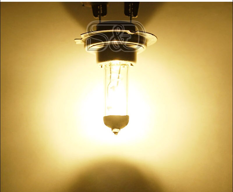 H7 24v 70w 3000k gule tåkelys halogenpærer kjørelys frontlys lampe bil styling bil lyskilde parkering