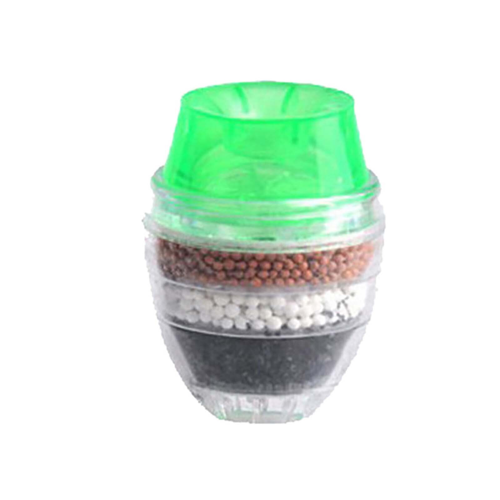 Healthy Faucet Water Purification Filter Five-layer Purifier Filter Head Household Kitchen Home Water Filters55: B