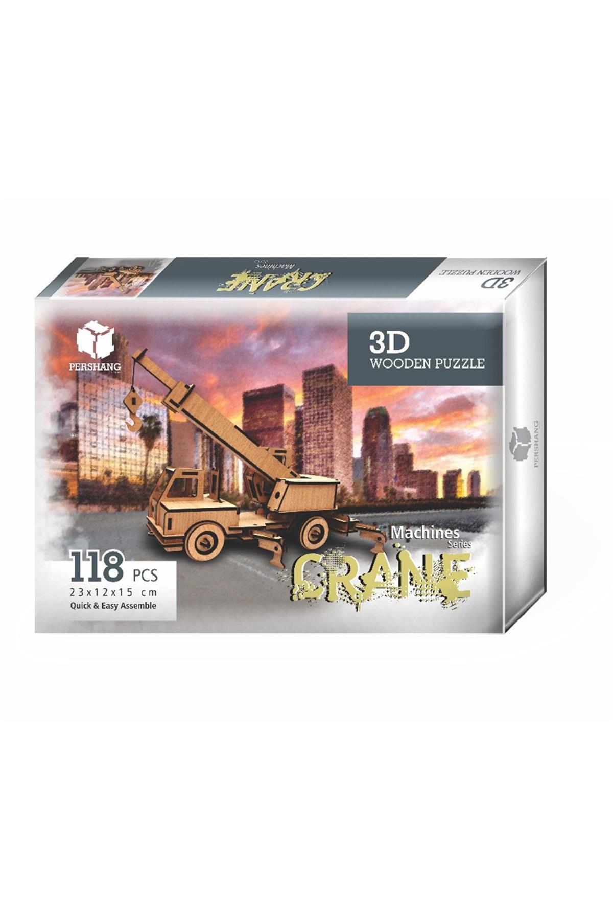 2019114 crane 3D Puzzle 118 Pcs